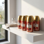 Safaa Amal Automatic Room Spray Refill 6 Pack | Universal Air Freshener Refills | 250ml Each