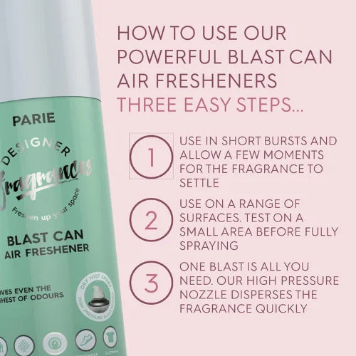 Tu Est Belle Blast Cans 4 Pack – 300ml Jasmine & Patchouli Mist