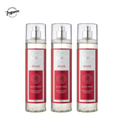 Designer Fragrances Rouge Women’s Body Mist Spray Bundle 3 Pack 250ml | Hydrating Fresh Mist