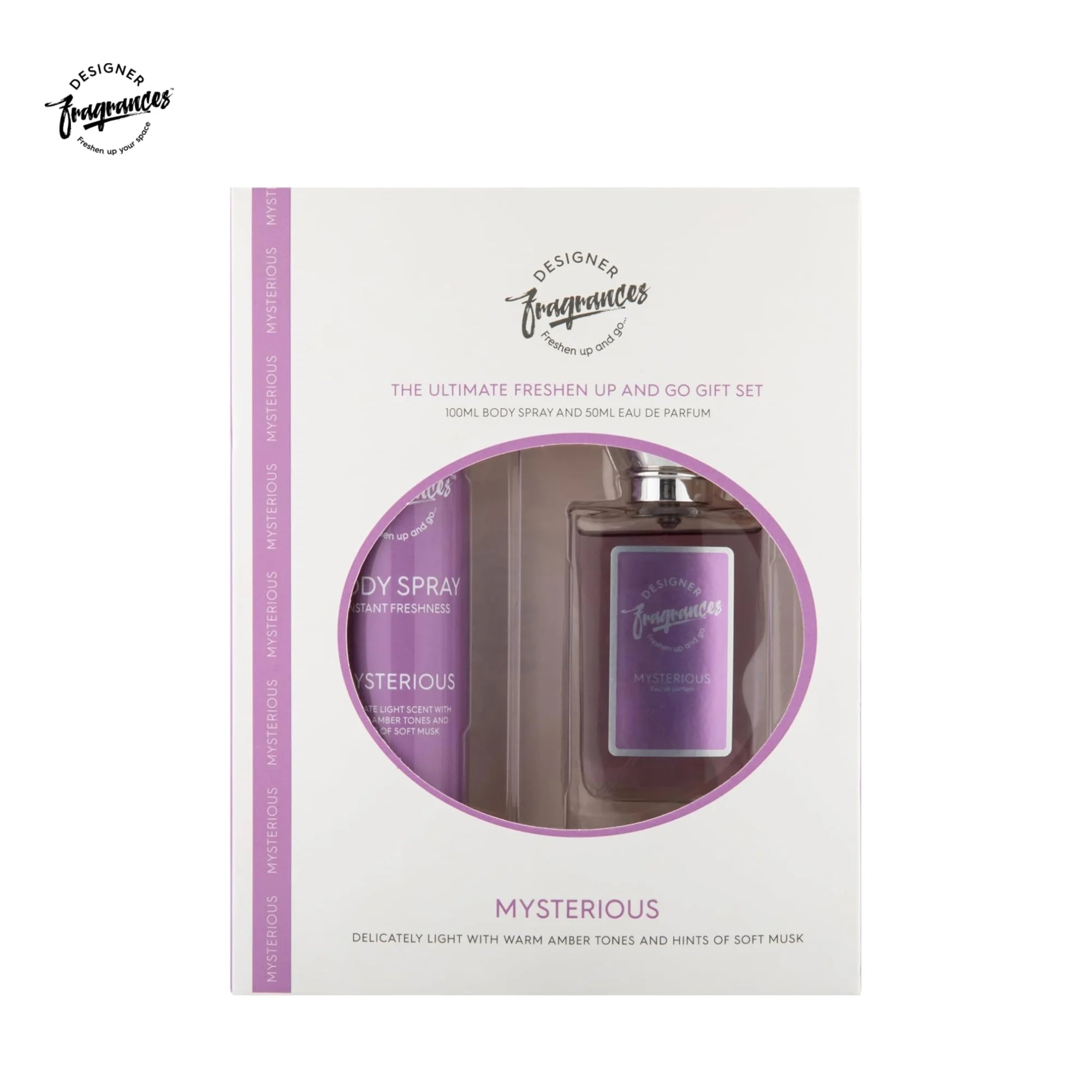 Designer Fragrances Rouge Women’s Gift Set | 100ml Body Spray + 50ml Eau De Parfum