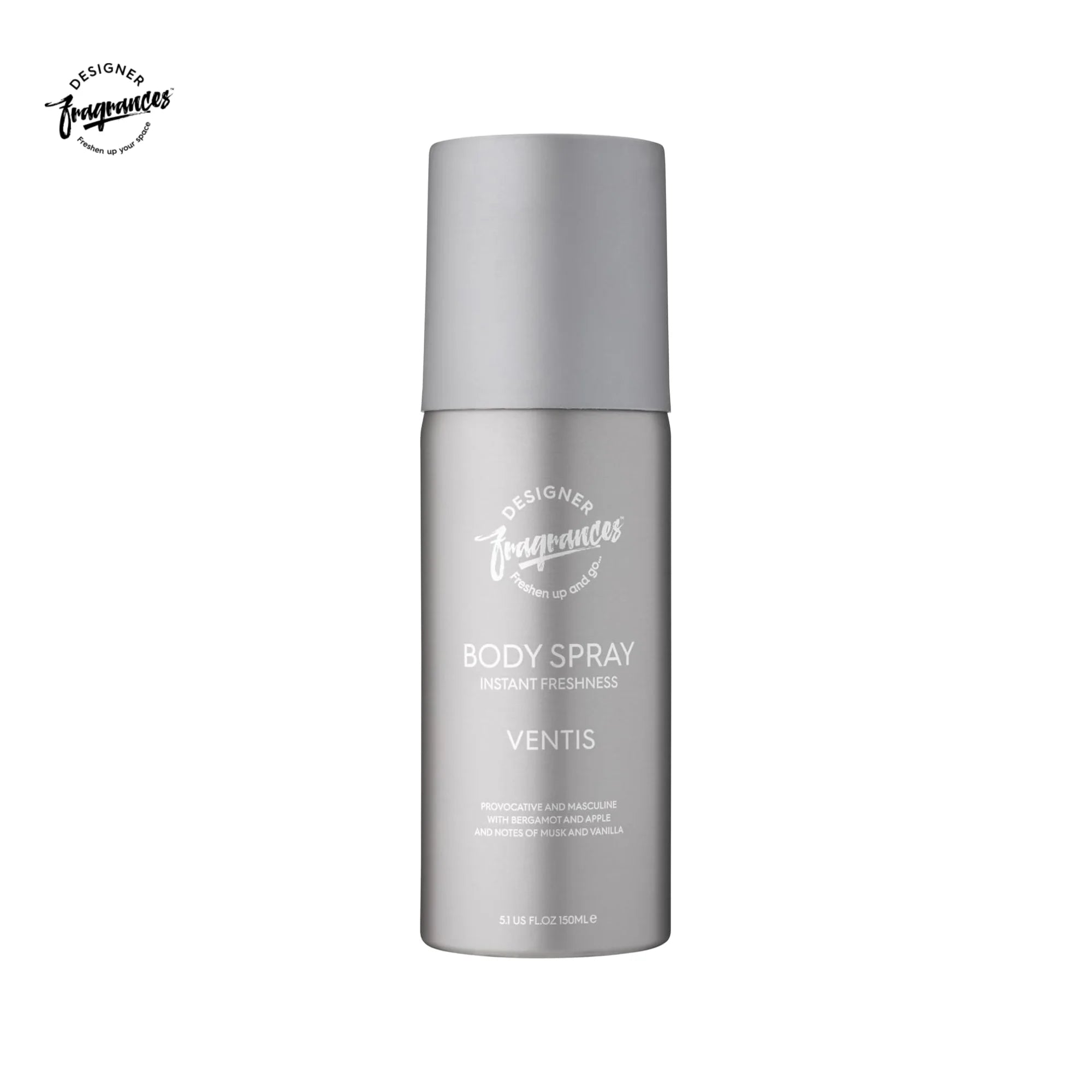 Designer Fragrances Single Pack Ventus Men’s Body Spray Deodorant | 150ml