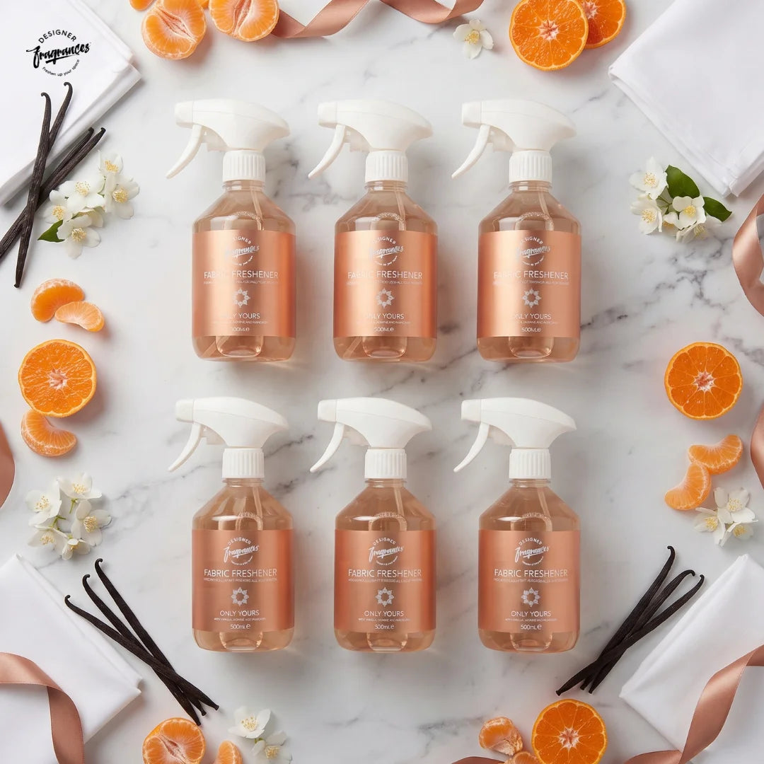 Fabric Freshener Only Yours Pack of 6 | Long-Lasting Fresh Floral Fragrance | 500ml Each