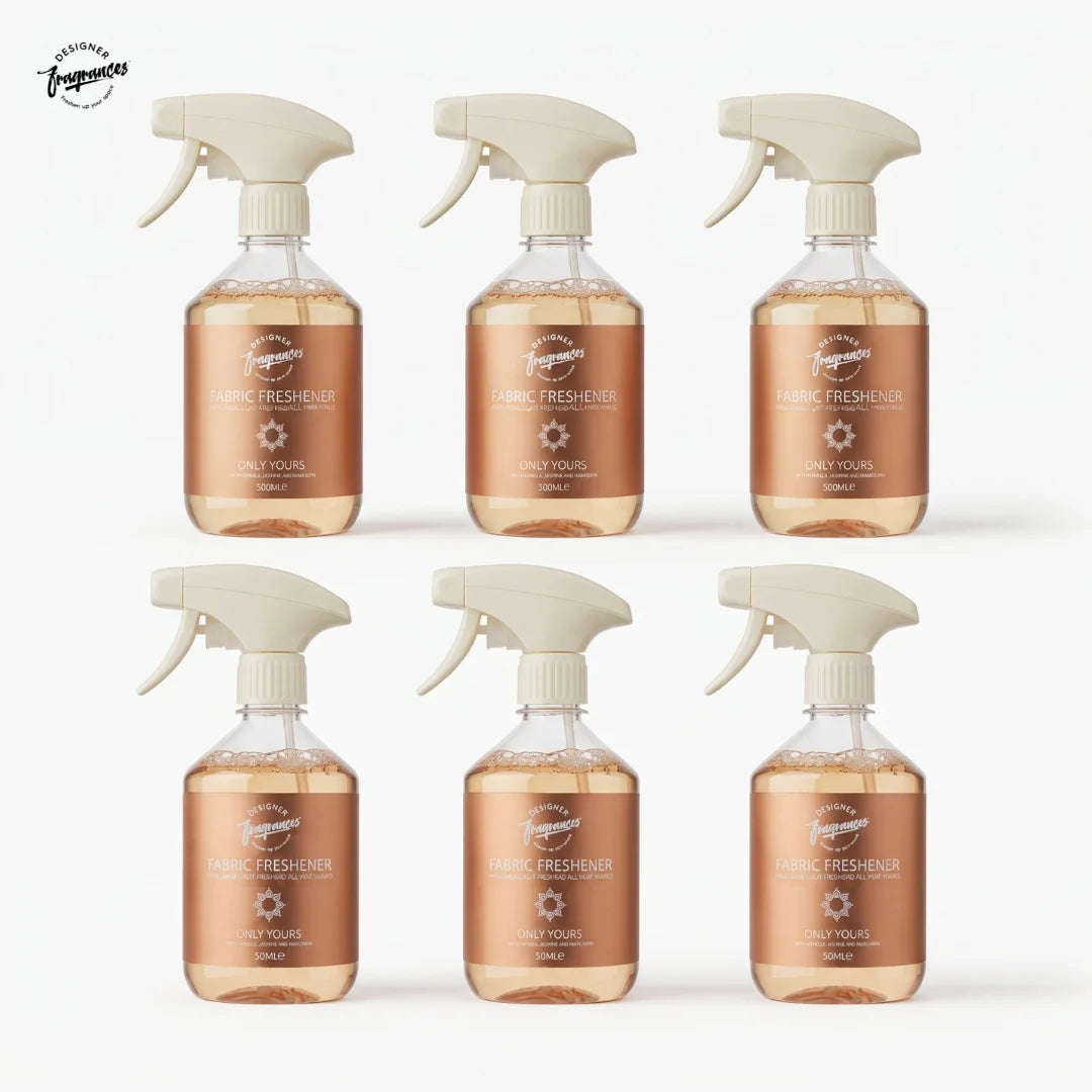 Fabric Freshener Only Yours Pack of 6 | Long-Lasting Fresh Floral Fragrance | 500ml Each