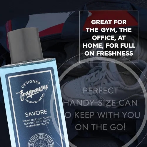 Men’s Shower Gel Bundle – 6 x 250ml (Lite Blu, Savore, One Billion)