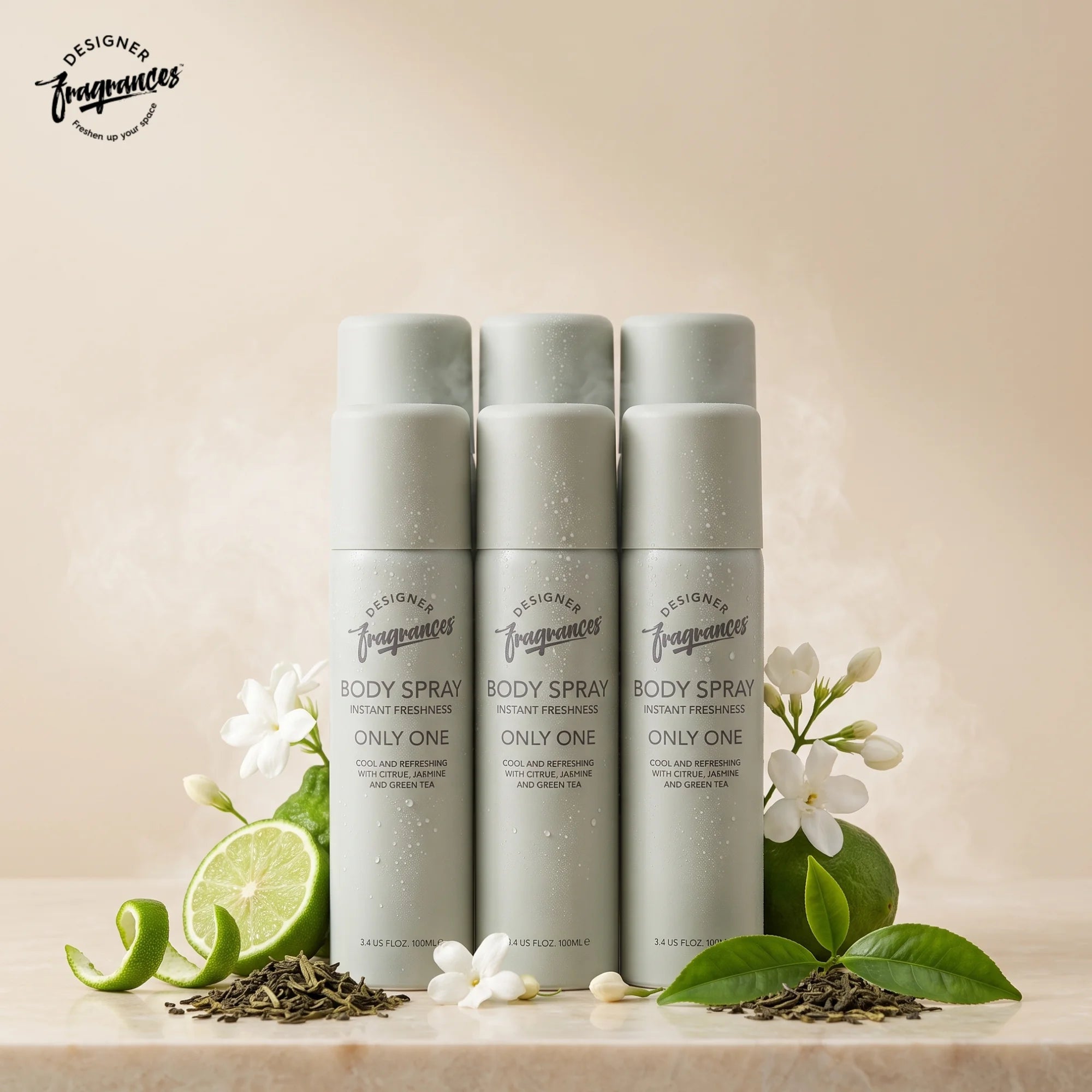 Only One Women's Body Spray Deodorant | 100ml | Pack of 6