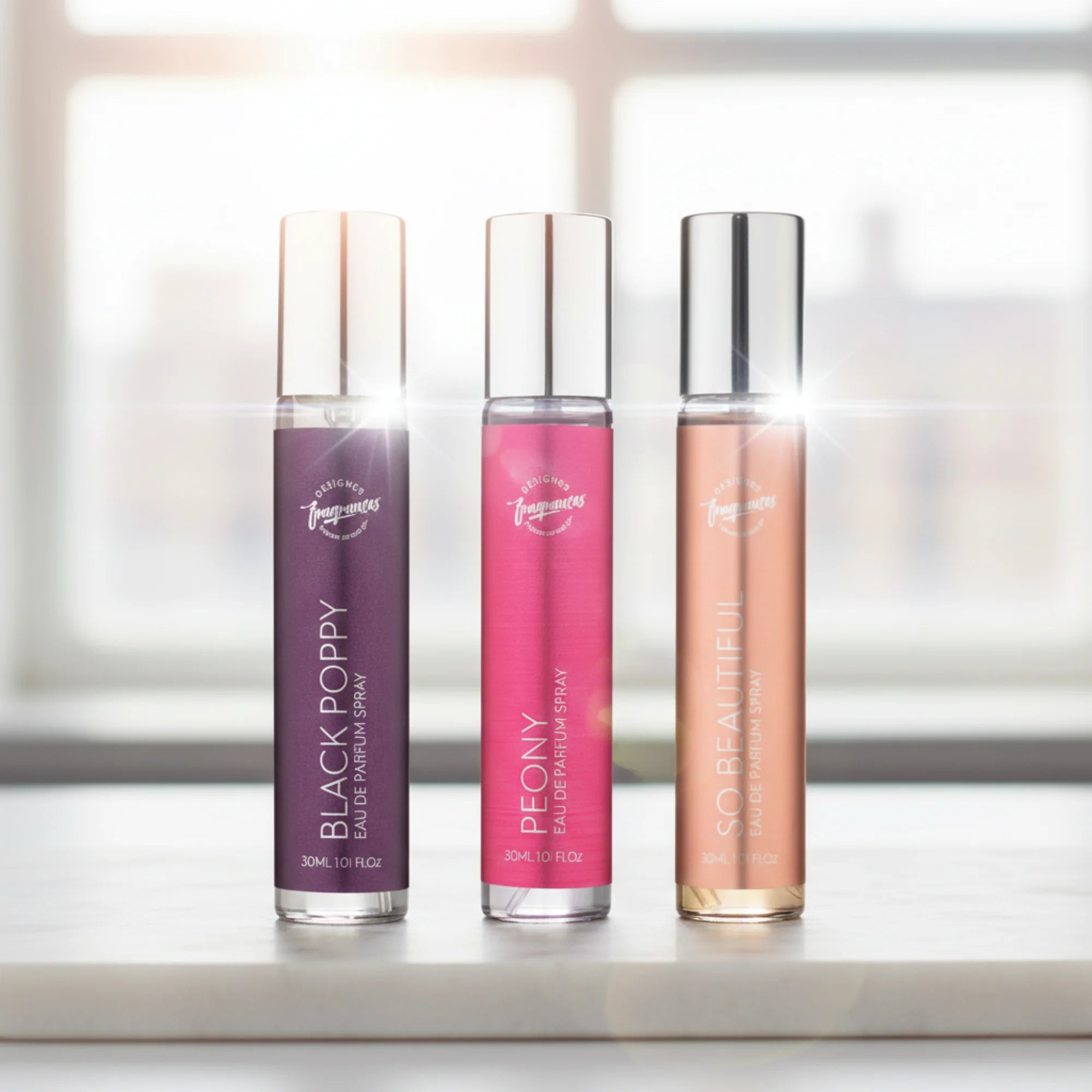 Women’s Eau de Parfum Gift Set – Black Poppy, Peony & So Beautiful (3 x 30ml)