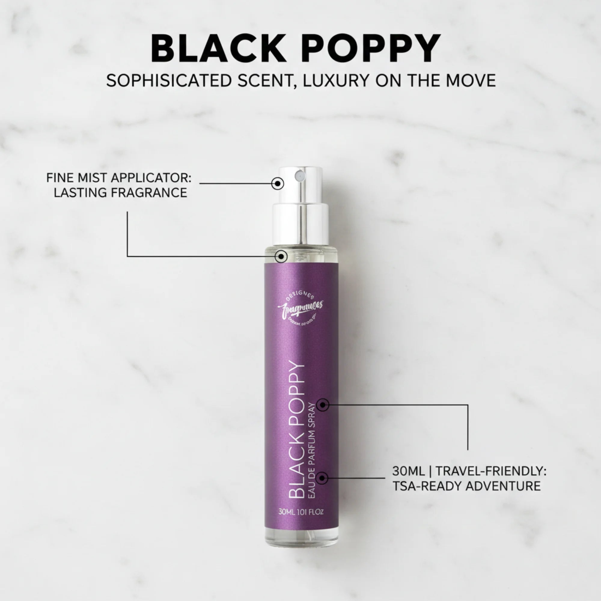 Women’s Eau de Parfum Gift Set – Black Poppy, Peony & So Beautiful (3 x 30ml)