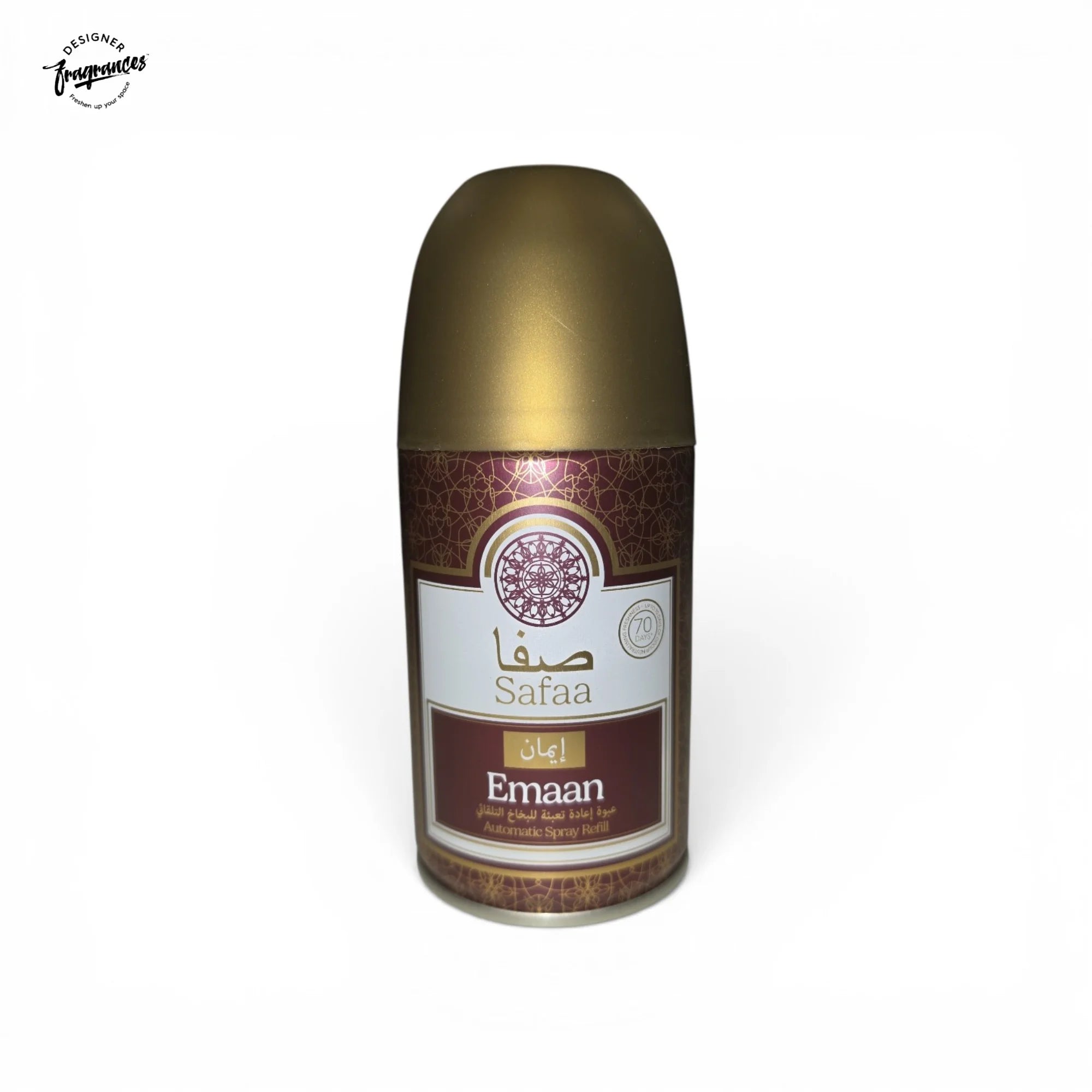 Safaa Emaan Automatic Room Spray Refill 6 Pack | Universal Air Freshener Refills | 250ml Each
