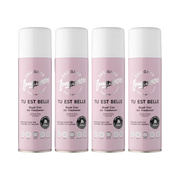 Tu Est Belle Blast Cans 4 Pack – 300ml Jasmine & Patchouli Mist