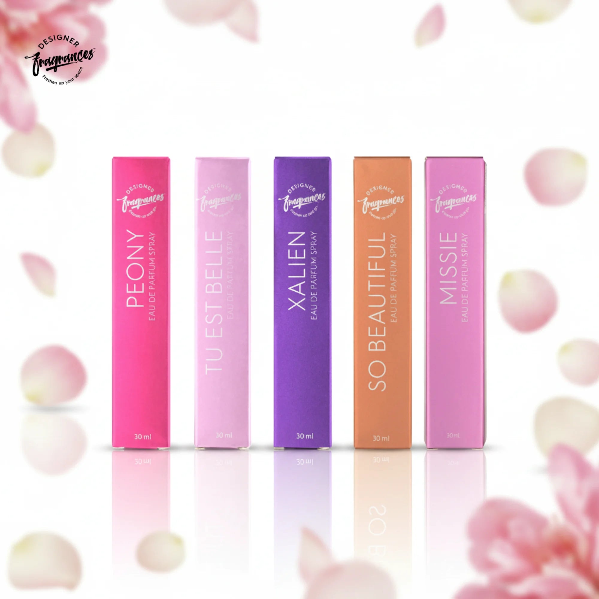 Women’s Luxury Perfume Gift Set (5 x 30ml) | Designer Fragrances UK