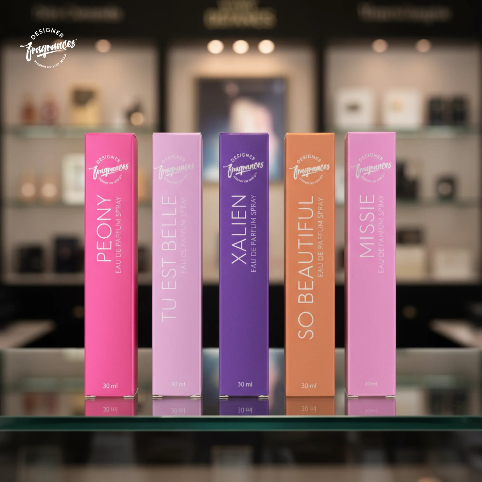 Women’s Luxury Perfume Gift Set (5 x 30ml) | Designer Fragrances UK