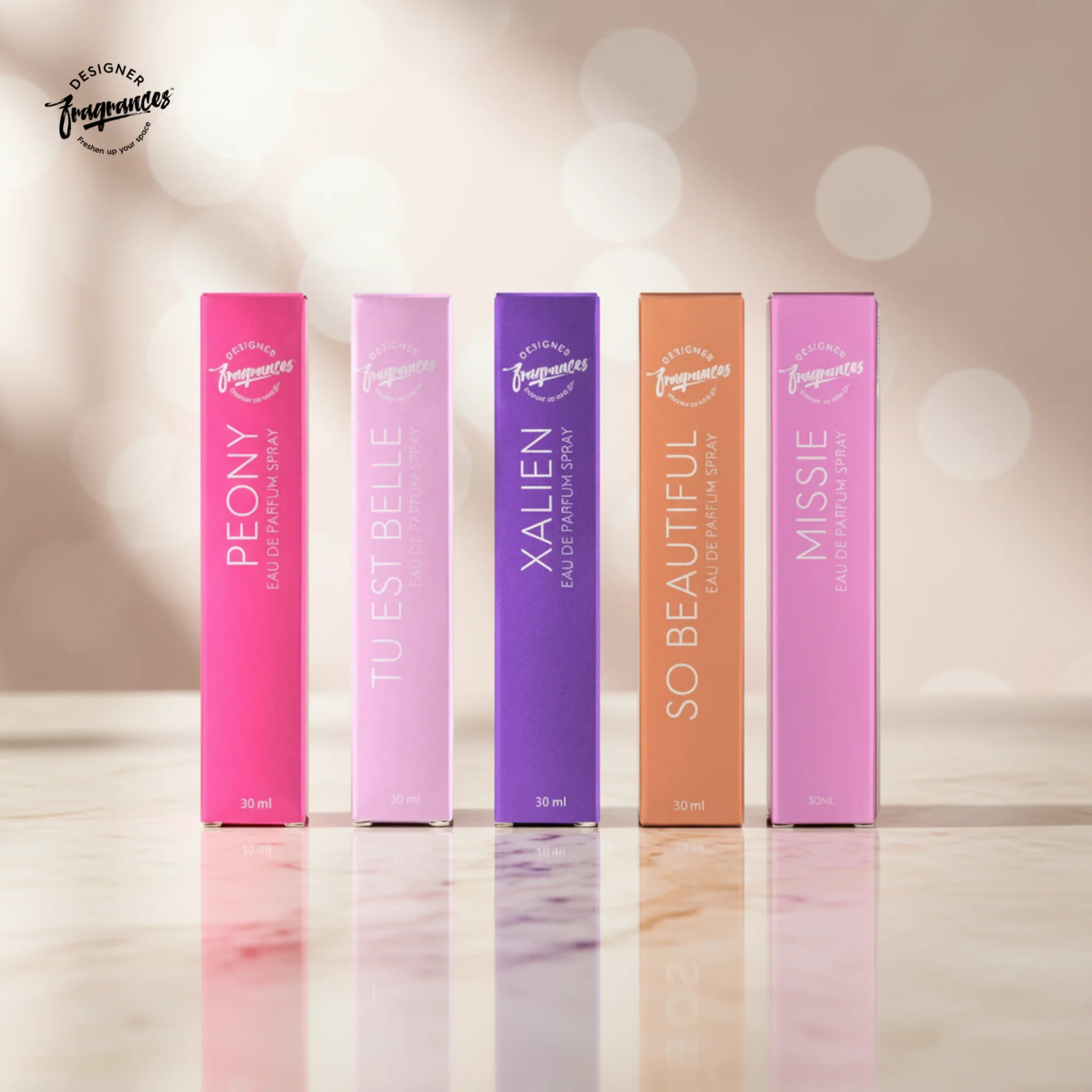 Women’s Luxury Perfume Gift Set (5 x 30ml) | Designer Fragrances UK