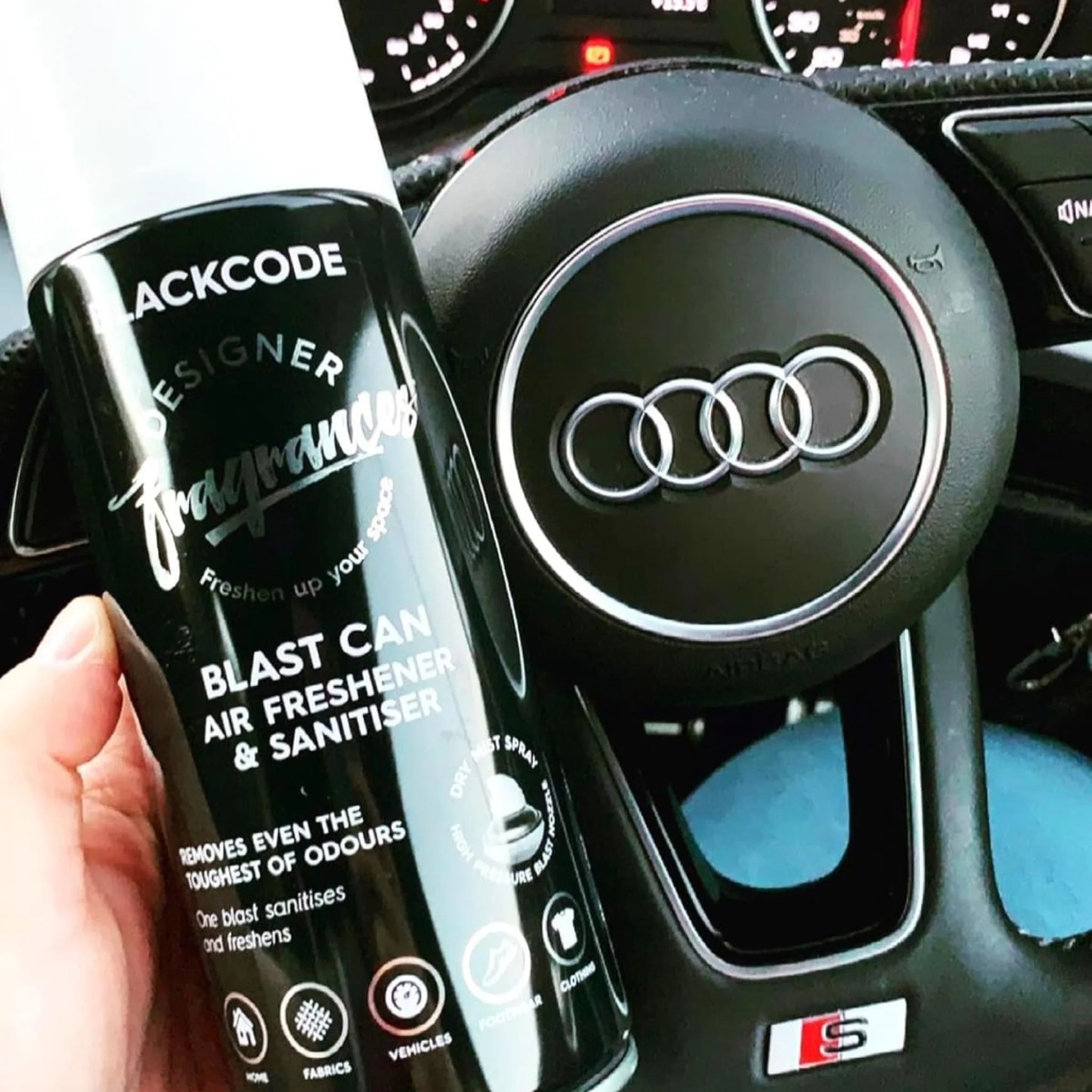 Favourites Air Freshener 6 Pack – Cherry, Blackcode, Ventus – 300ml