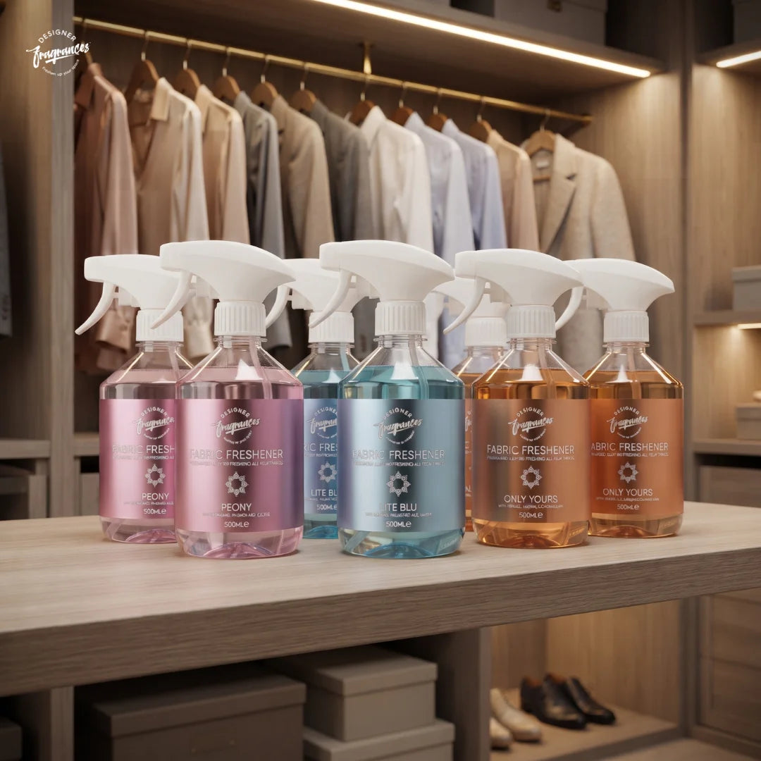 Peony, Lite Blu & Only Yours | Fabric Freshener Pack of 6 | 500ML Each