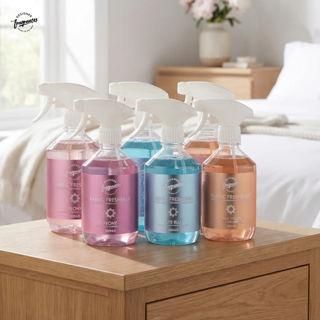 Peony, Lite Blu & Only Yours | Fabric Freshener Pack of 6 | 500ML Each