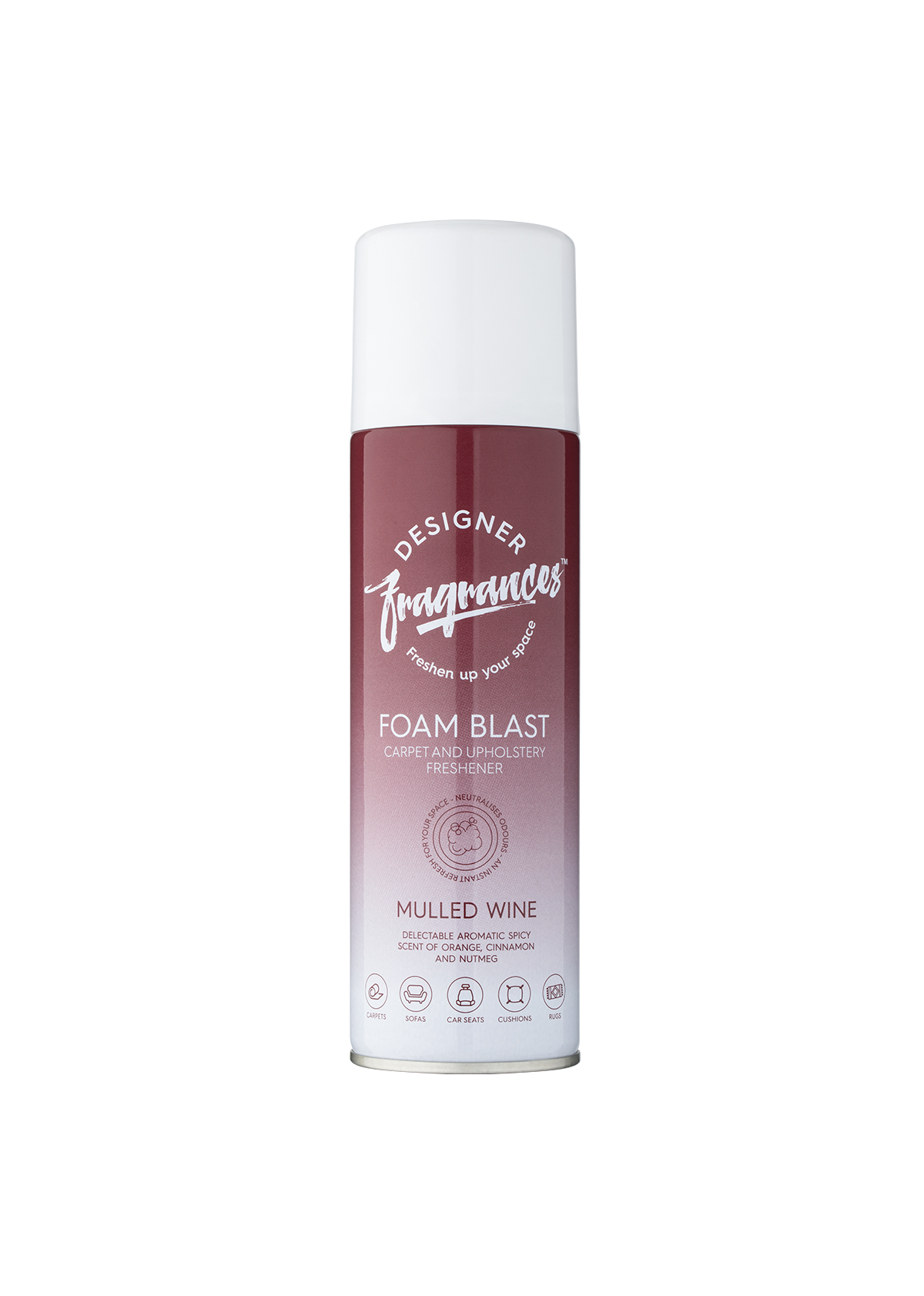 Mulled Wine Foam Blast – Carpet & Upholstery Freshener – 300ml